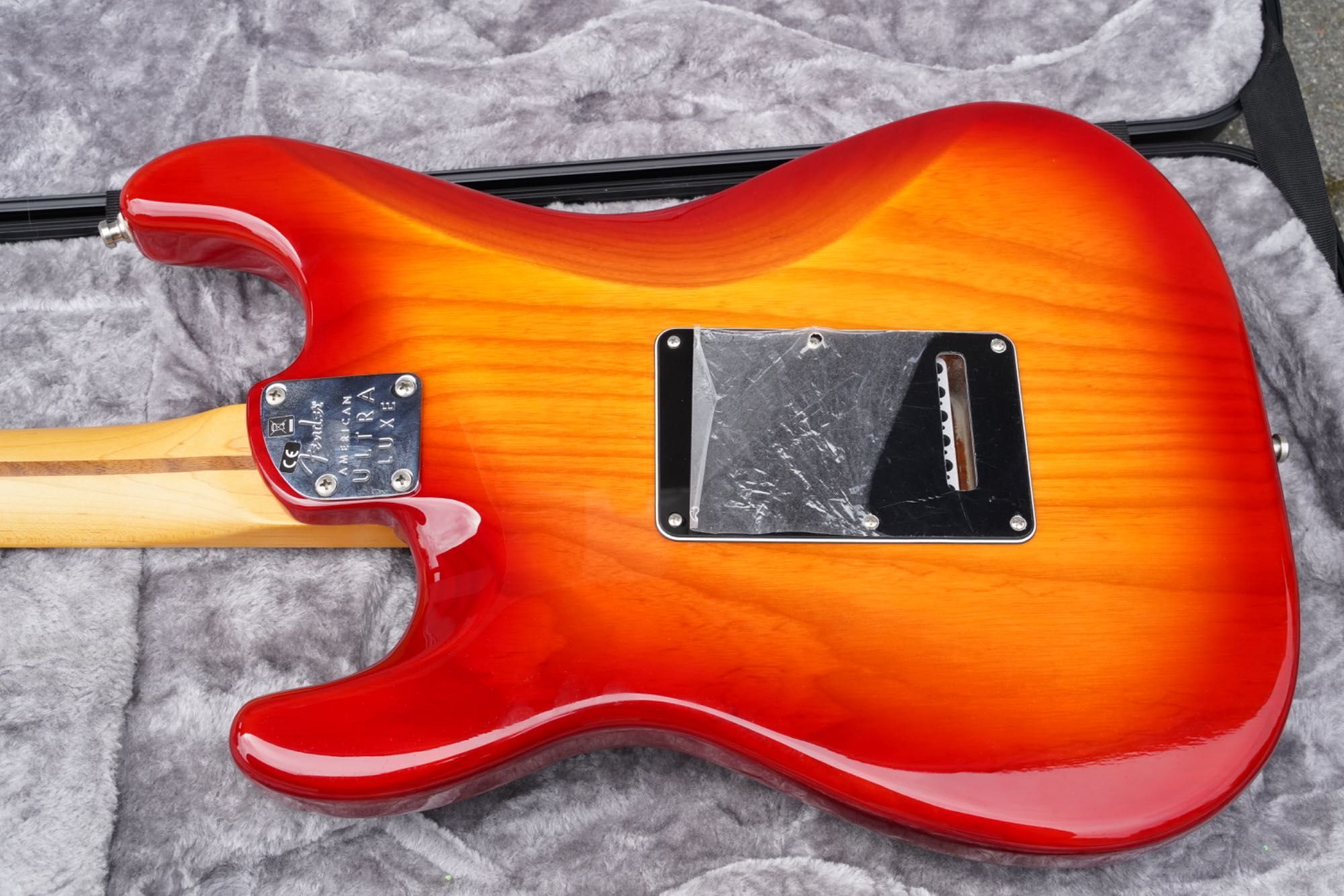 Fender American Ultra Luxe Stratocaster MN, Plasma Burst JAK NOWY