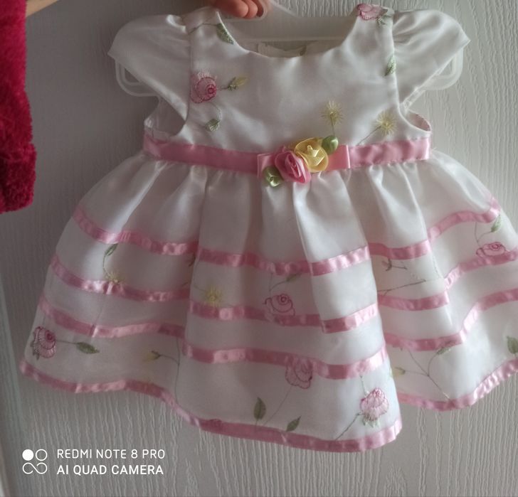 Sukienka wizytowa chrzciny