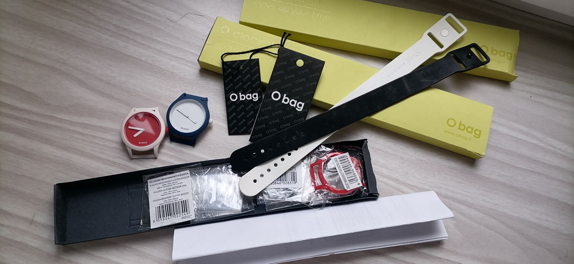 Zestaw zegarków O'clock Obag