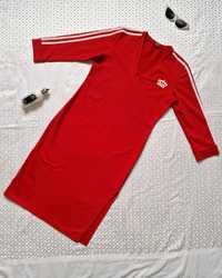 Спортивна червона сукня плаття розмір S