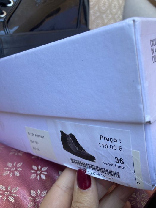 Tenis bota Calvin Klein originais