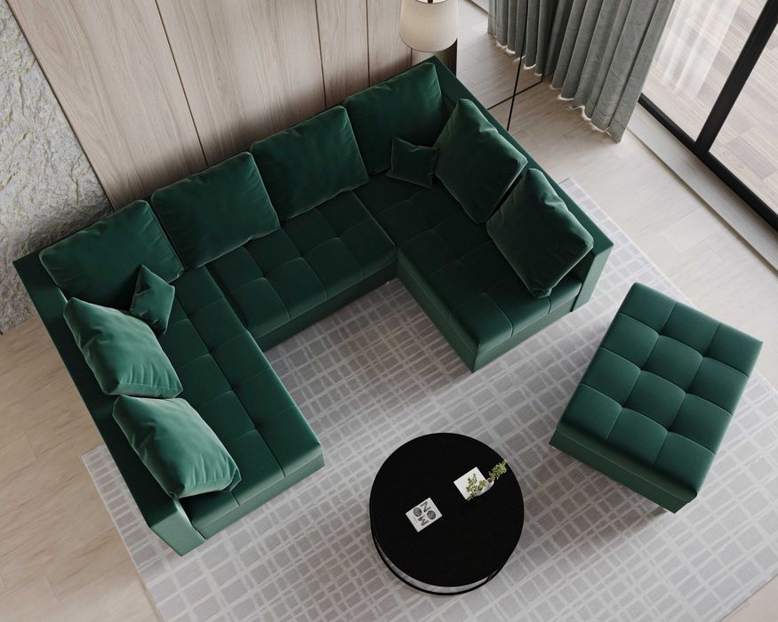 Duży NAROŻNIK U MODUŁOWY Prince od producenta transport! STYLUX