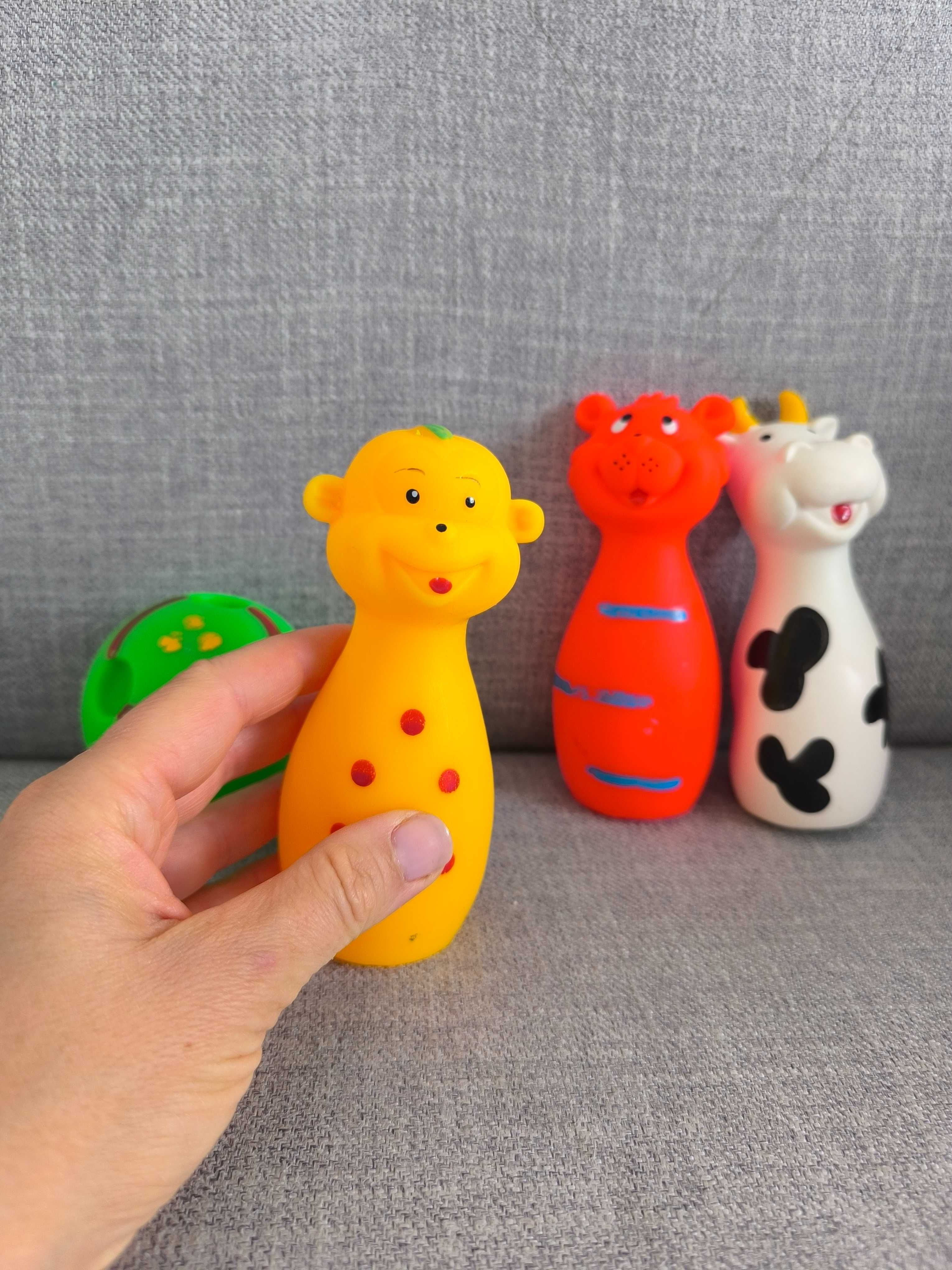 Gumowe kręgle dla niemowląt Hencz Toys