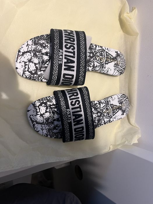 Buty klapki Dior