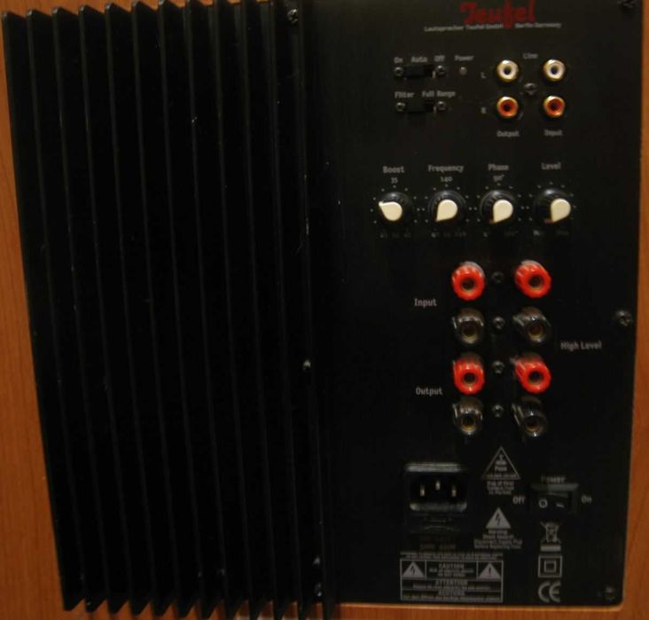 Teufel M-1200 Potężny subwofer aktywny 400W meeega bas 25 cm