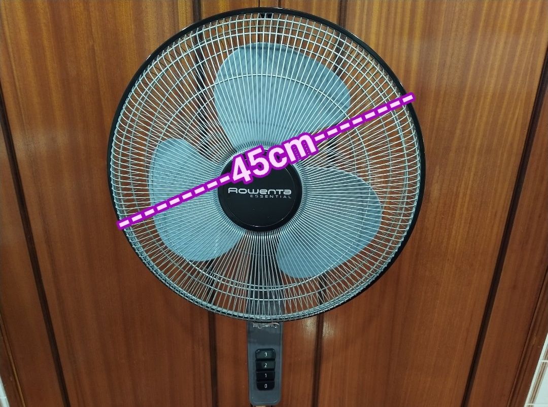Ventoinha ventilador Rowenta turbo casa quarto apartamento vivenda.