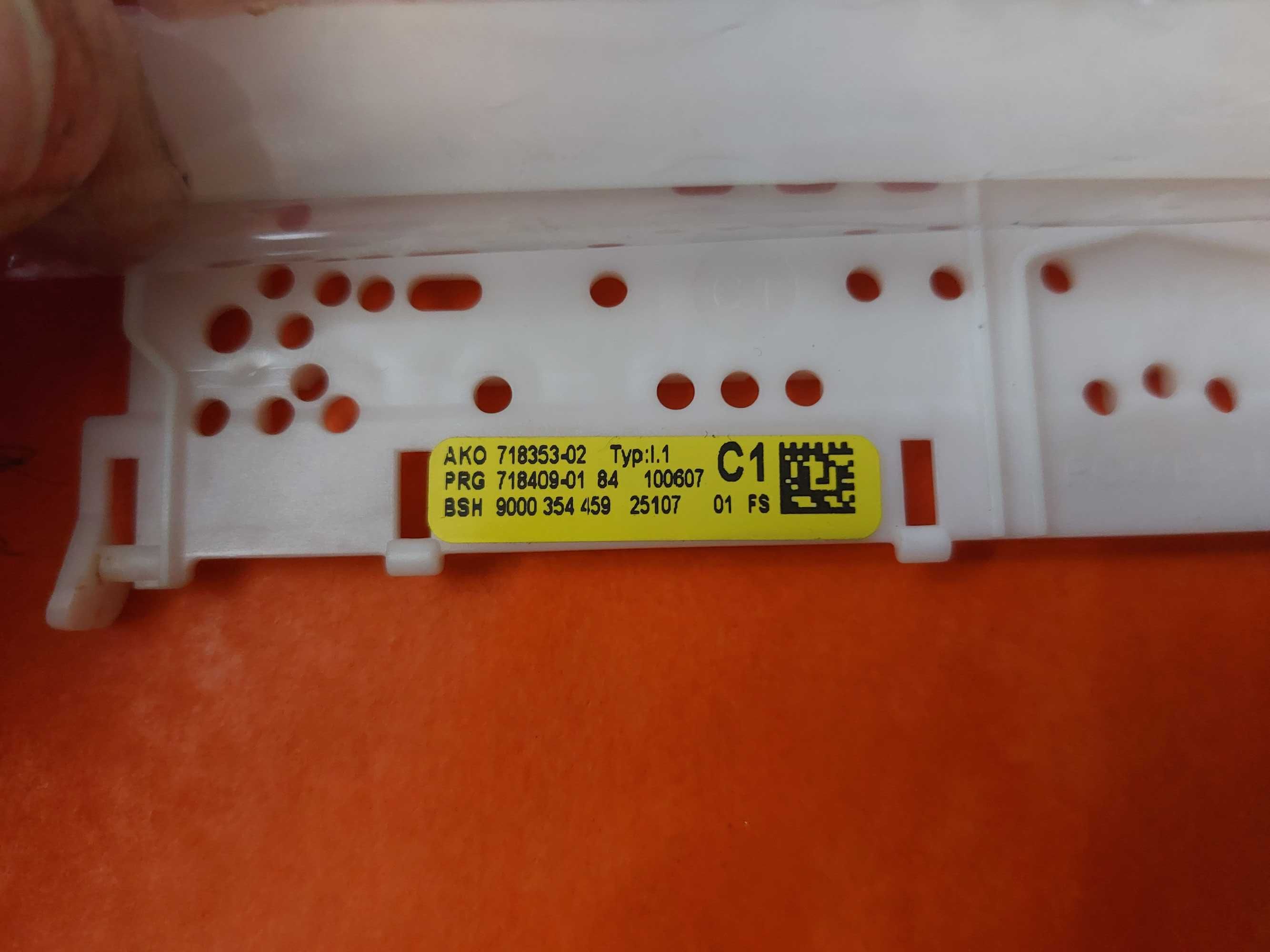 Moduł sterujący zmywarki Bosch 45 cm. Uszkodzony