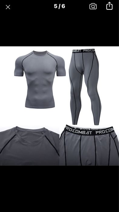 Компрессионный костюм, компрессионная одежда, спортивная одежда,