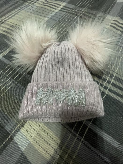 Шапочка утеплена для дівчинки