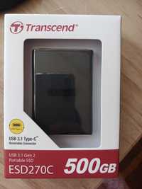 Накопичувач портативний SSD Transcend 500GB
