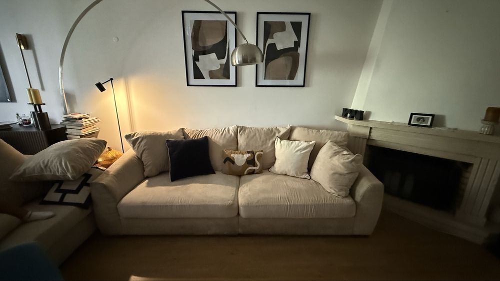 Sofa de 3 lugares e sofa de 2 lugares