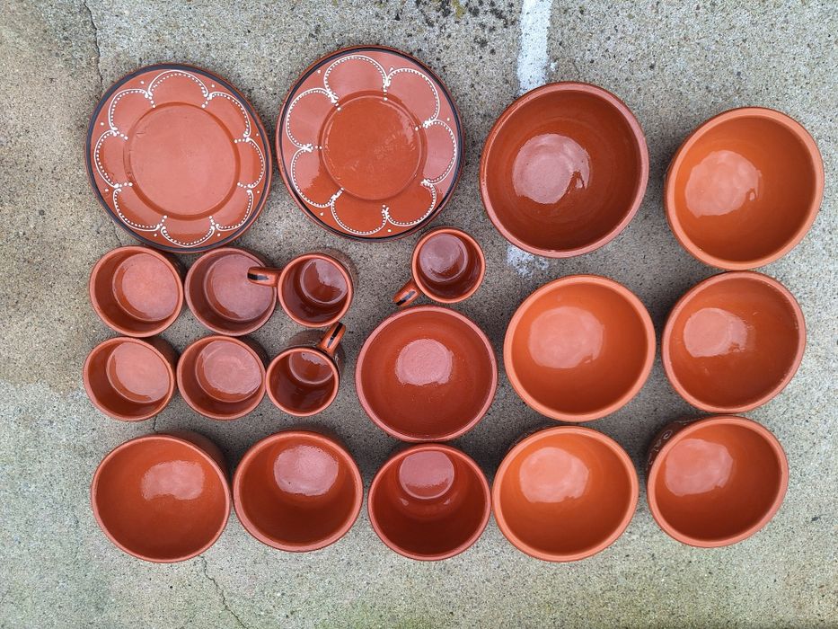 Conjunto Loiça de barro