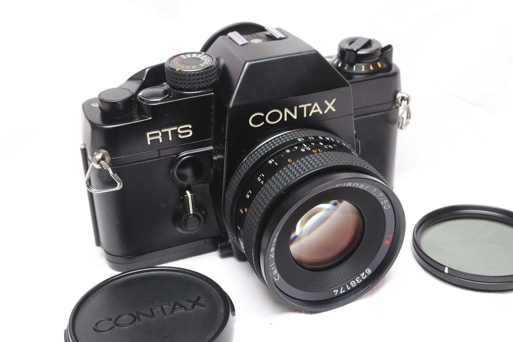 Contax RTS + Carl Zeiss Planar 1.7/50 *T Stan bdb!