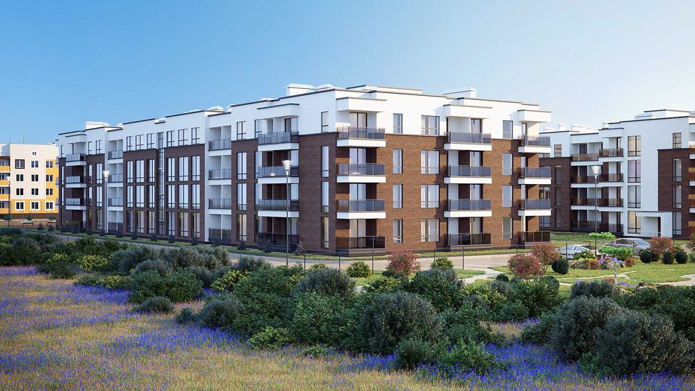 Новий комплекс. повноцінна готова 2 кімнатна квартира в Немішаєве