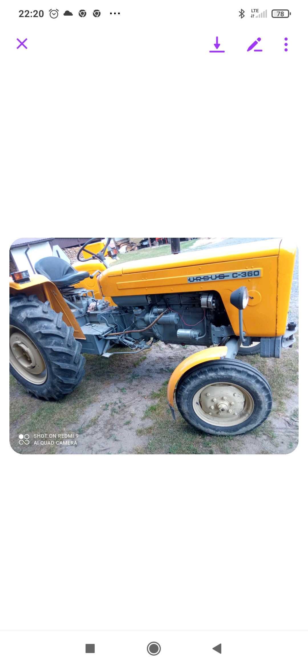 Sprzedam ursus C-360