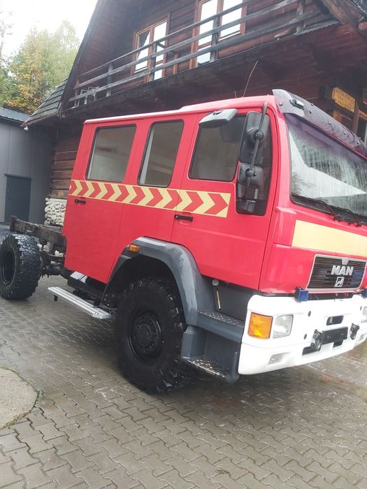 Man 4x4 14 224  CNBOP 3000L Straż Pożarna Pożarniczy  wóz Strażacki L