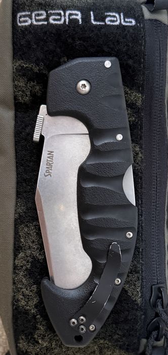 Ніж Cold steel Spartan TRI-AD LOCK 3 японської сталі AUS 10A