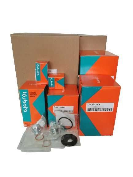 Oryginalny zestaw serwisowy filtry KUBOTA G128GX M135GX