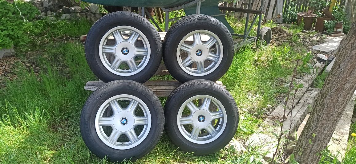 Диски BMW R15 + резина Nexen 225*60 R15 M+S