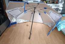 Parasol namiot plażowy Bestif 2w1 duży ogrodowy parawan