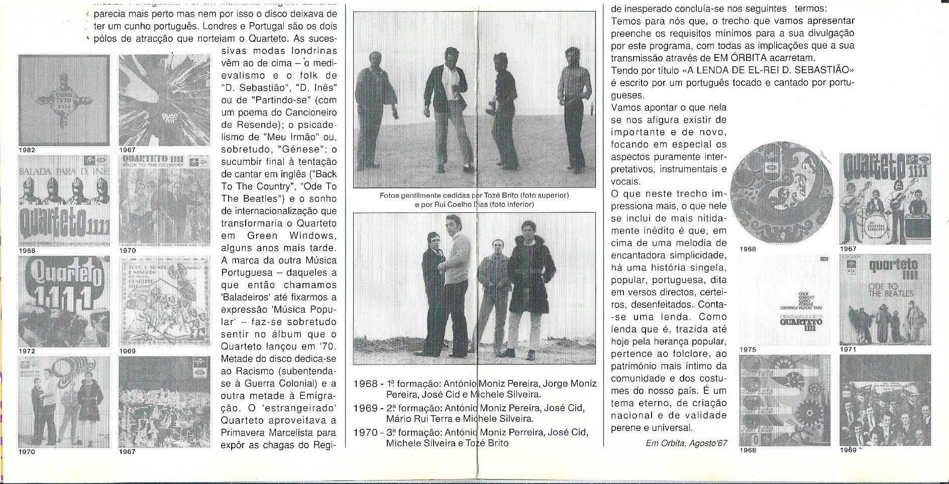 Quarteto 1111 - - - - - A Lenda do Quarteto 1111 - - - - - CD