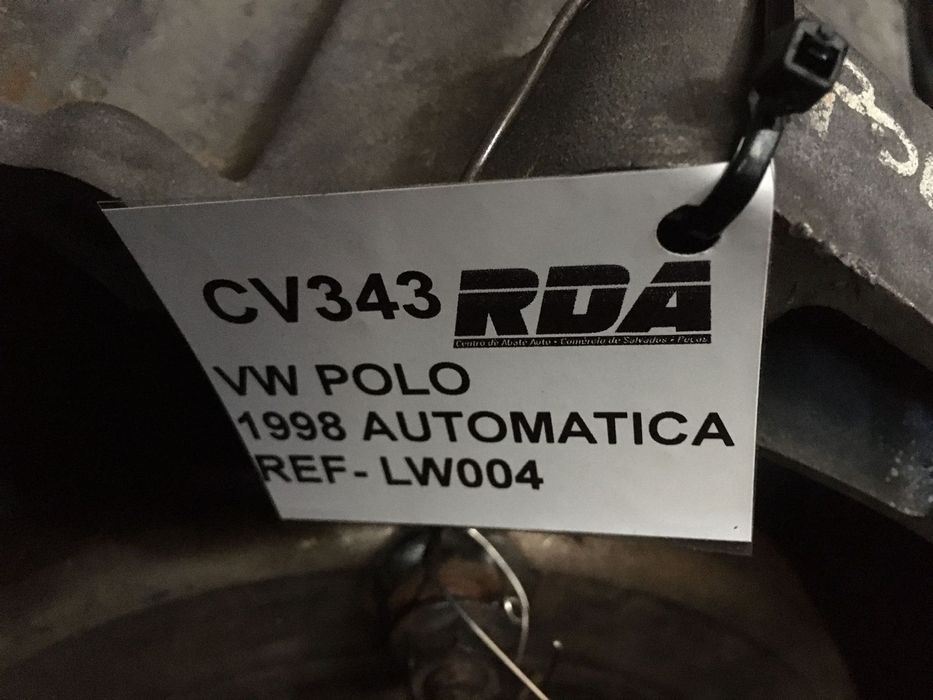 CV343 Caixa De Velocidades Automatica Vw Polo de 1998 Ref- Lw004