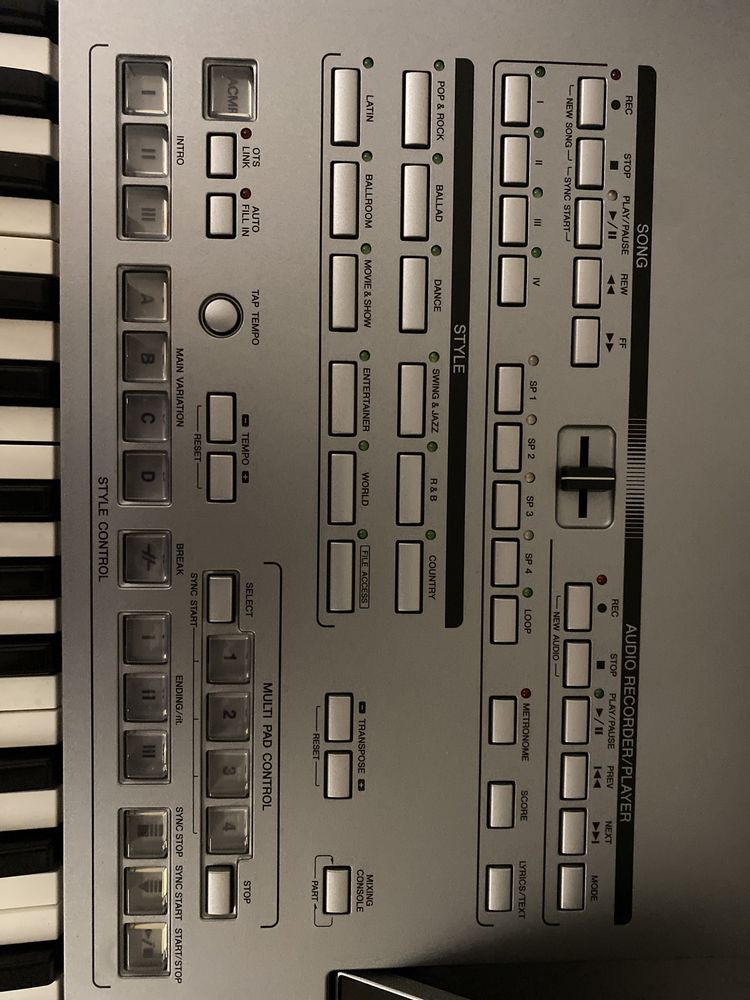 Yamaha tyros 5 синтезатор