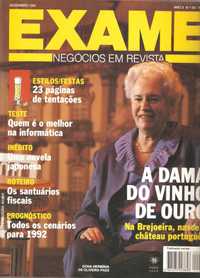 a Dona do Brejoeira na Exame n 33 de 1991