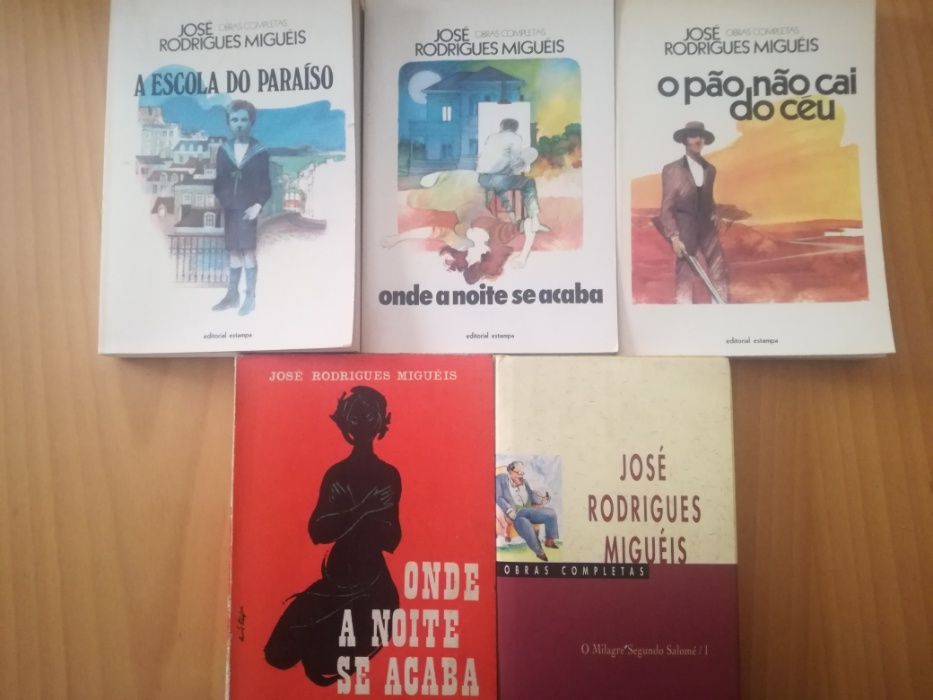 Obras de José Rodrigues Miguéis (vários preços)