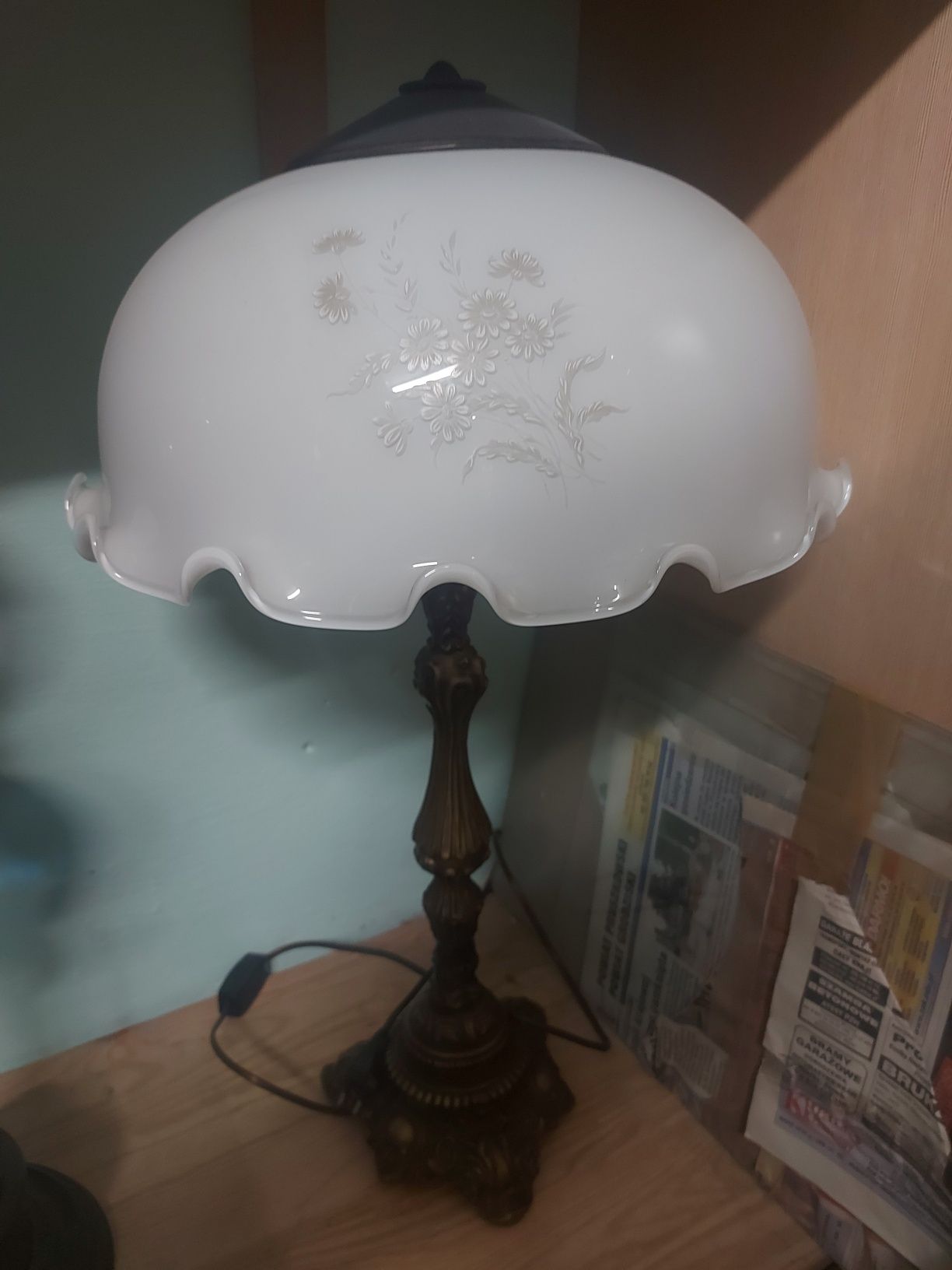 Lampa duża na biurko
