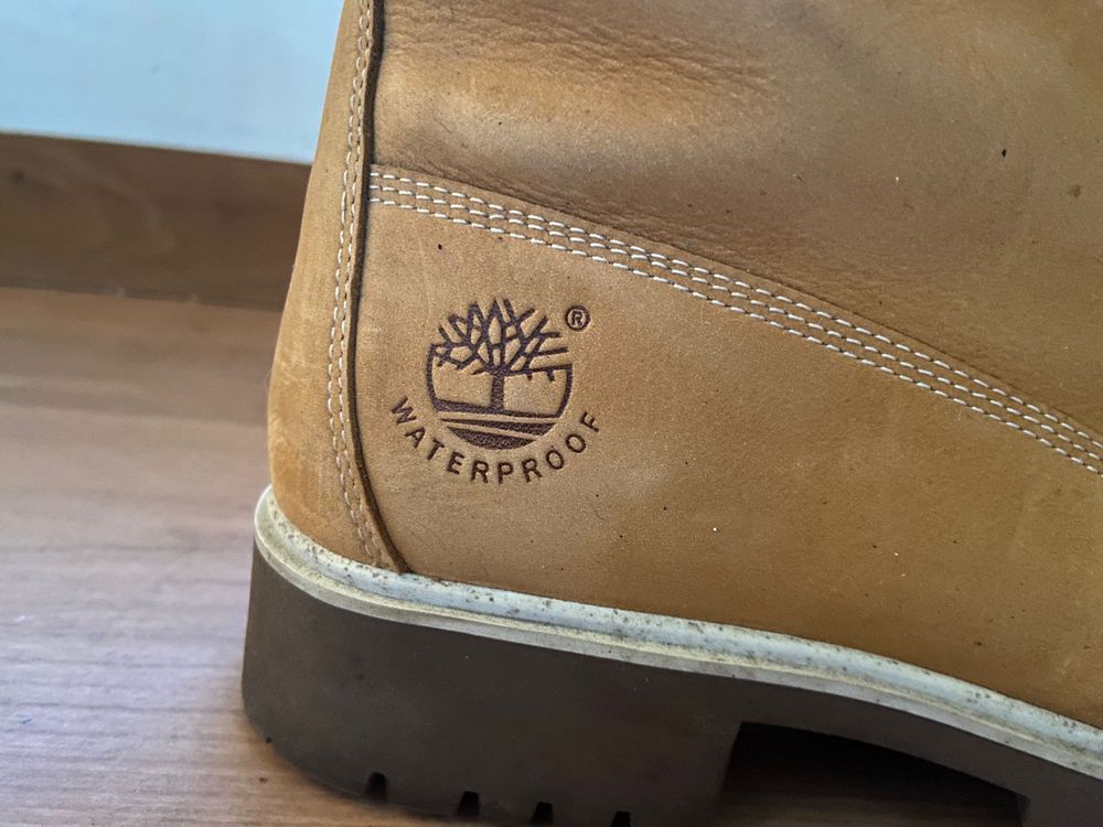 Botas Timberland em bom estado