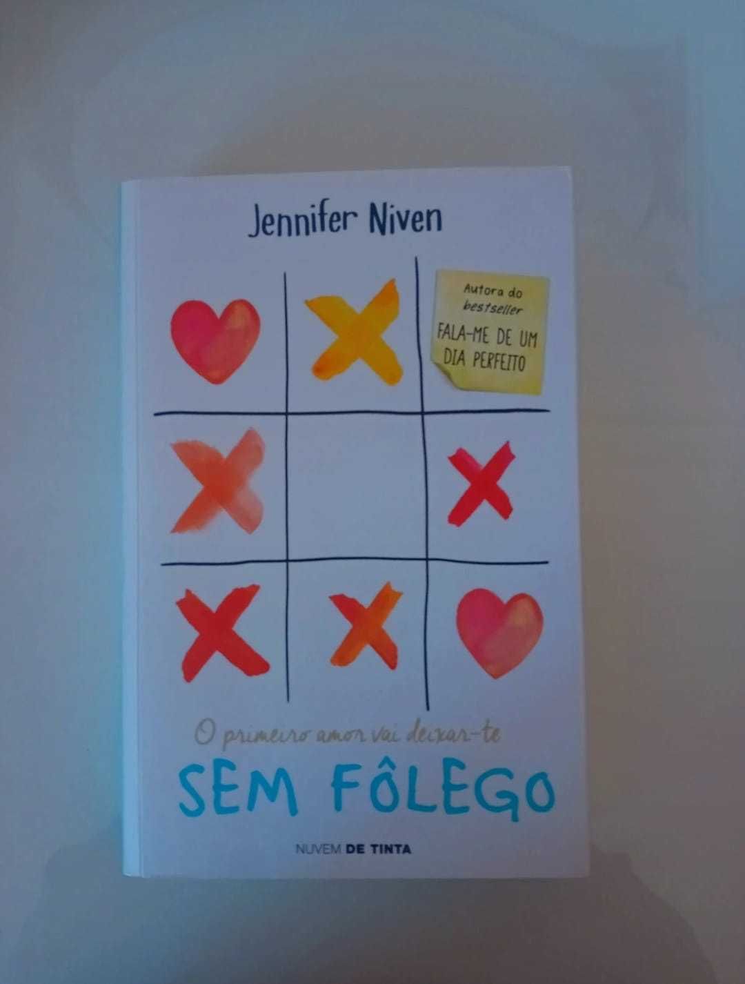 "Sem fôlego" de Jennifer Niven.
