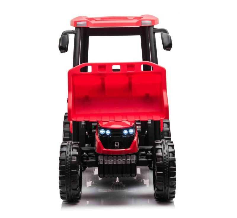 Autko na akumulator OLBRZYMI TRAKTOR Z PRZYCZEPĄ pilot zabawka