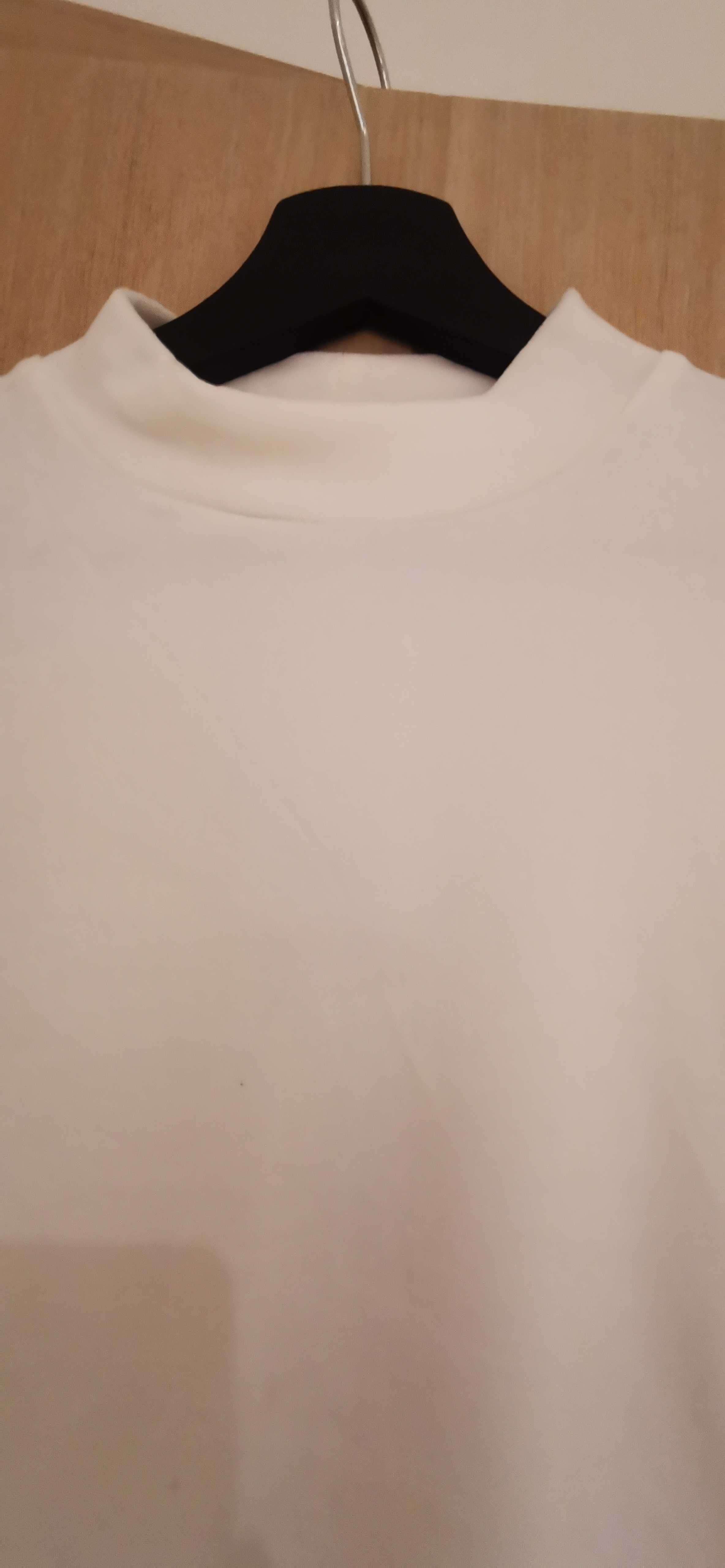 Welurowa sukienka Ivon, rozmiar 34 kolor śmietankowy