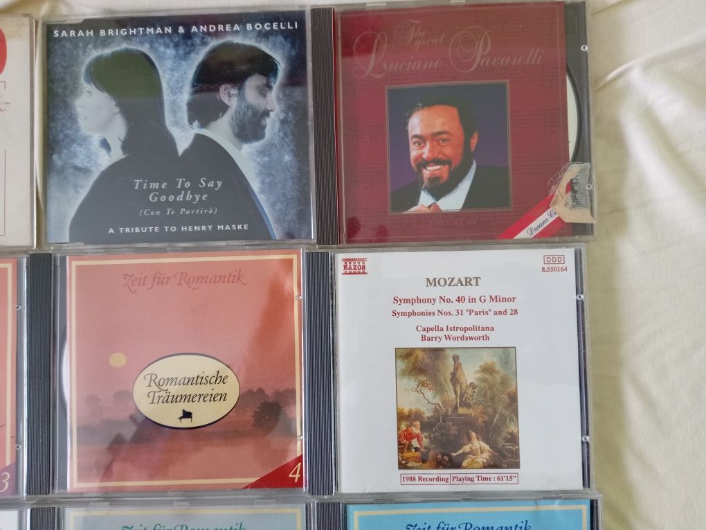 Płyty CD muzyka klasyczna 9 płyt.