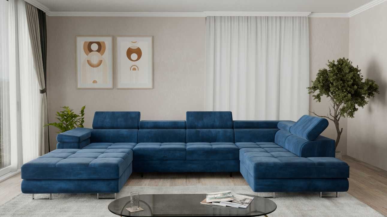 Narożnik, Sofa narożna Aspen U, dostawa 0zł do 14 dni.