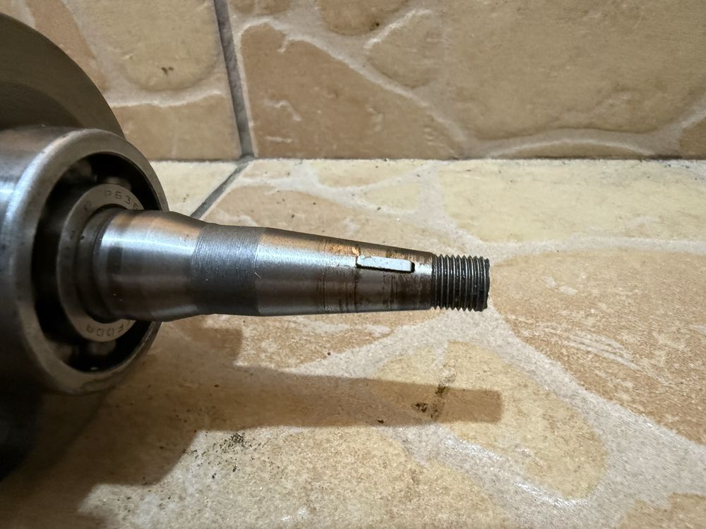 Wał korbowy Simson S51 SR50 S53 Schwalbe KR51/2 org DDR wysyłka
