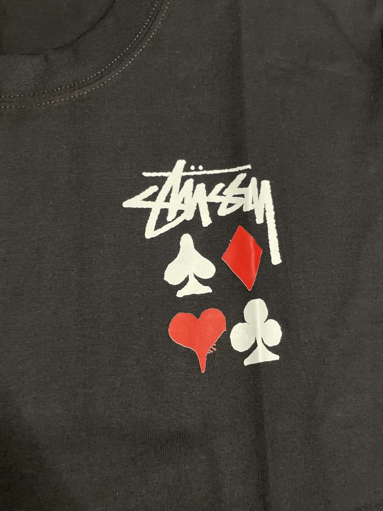 Футболка Stussy Black Poker