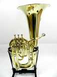 Euphonium C. Mahillon zdobione po remoncie instrument dęty
