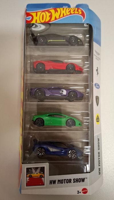 Hot Wheels - Pack 5 ( Embalagem Aberta )