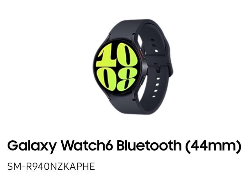 Samsung Galaxy Watch6 Bluetooth 44mm