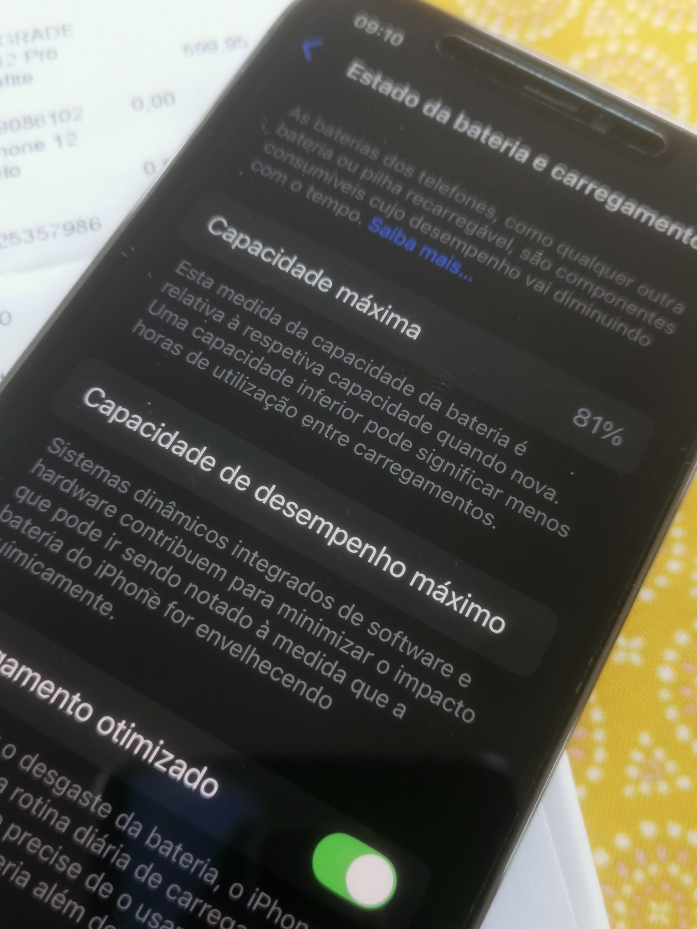 iPhone 12 PRO 128 gigas com factura Iservice cinza como novo