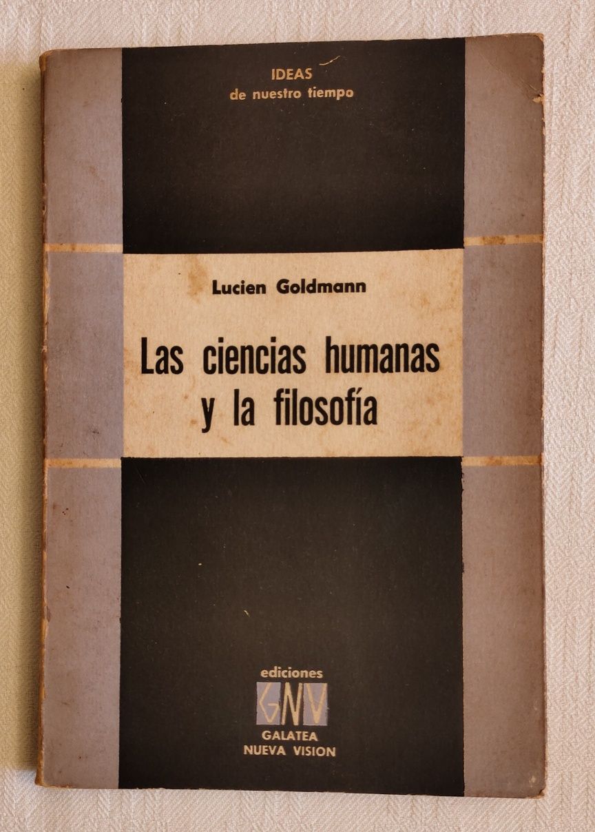 Las ciencias humanas y la filosofia, Lucien Goldmann