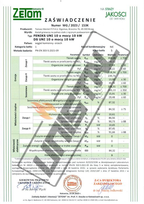 Kocioł Kotły na Drewno/Węgiel/Pellet Piec Piece 10kW do 120m2 5KLASA!