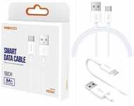 Kabel Usb Usb-C Typ-C Przewód Qucik Charge 3A Szybkie Ładowanie 100Cm