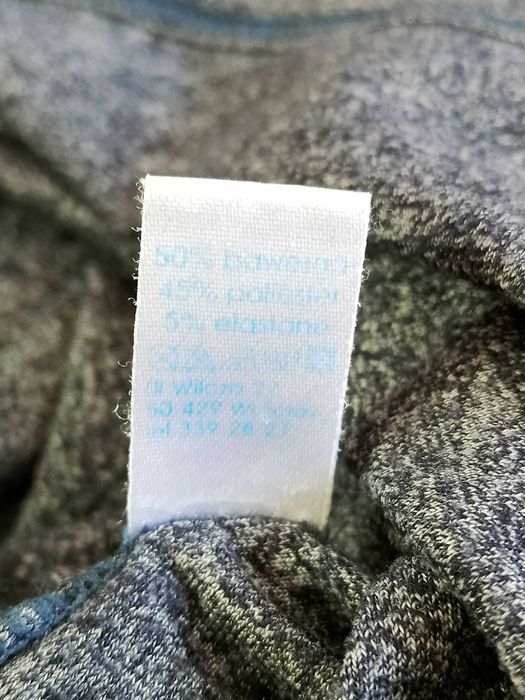 Bluzka damska podkoszulek top granatowa S