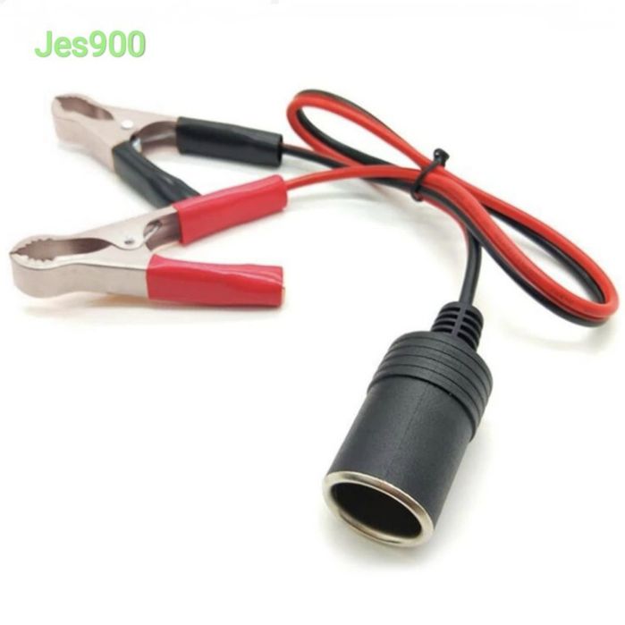 Перехідник краби /зажими на прикурювач для живл. компресора, медіа