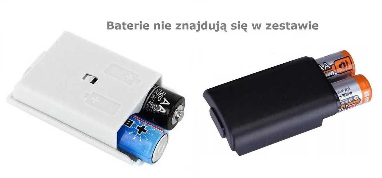 2x Pokrywa klapka koszyk baterii pada Xbox 360 * Biała + Czarna