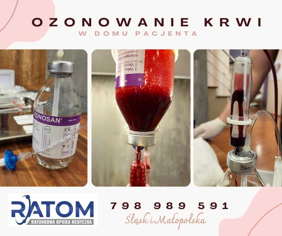 Wlewy witaminowe, detoks alkoholowy, ozonowanie, kroplówki DOJAZD