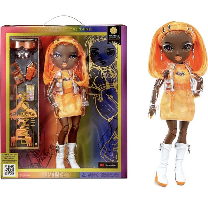 Лялька Rainbow High Michelle Рейнбоу Хай Мішель Ст. Чарльз нова серія